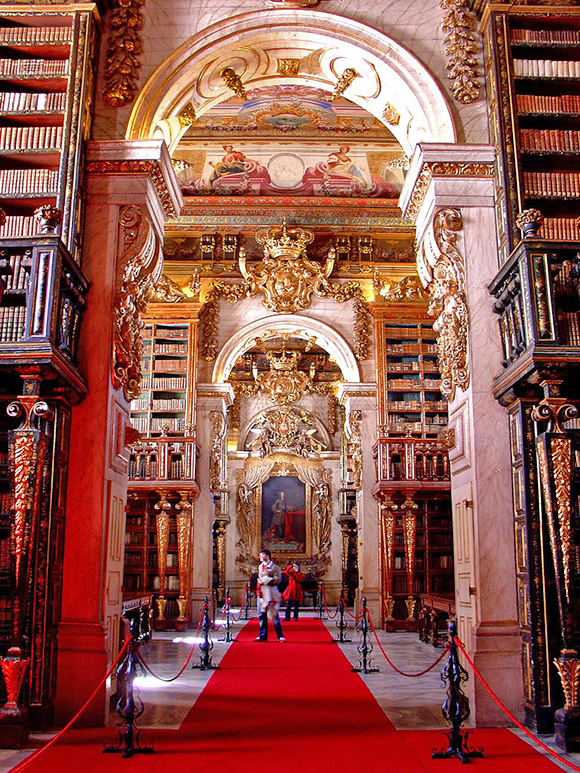 Joanina Library - University of Coimbra, Portugal