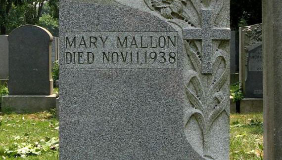 Typhiod Mary's tombstone - Atlas Obscura