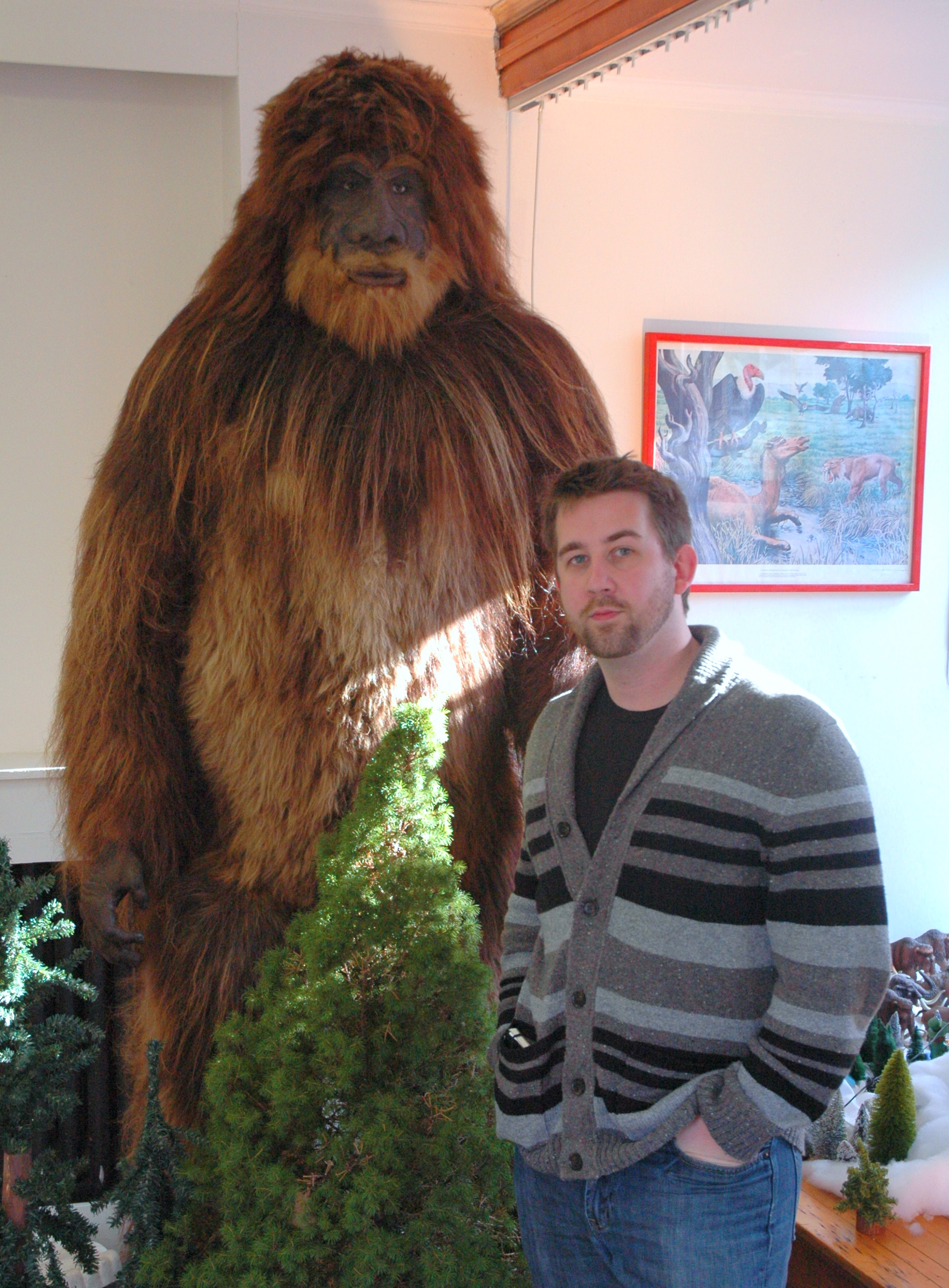 Bigfoot at the International Cryptozoology Museum - Atlas Obscura
