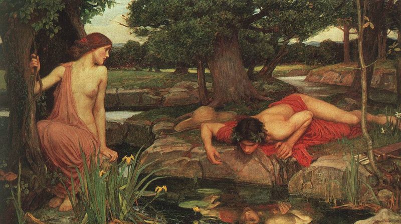 Echo and Narcissus - #morbidmonday Atlas Obscura on Twitter - Deadly Beauty