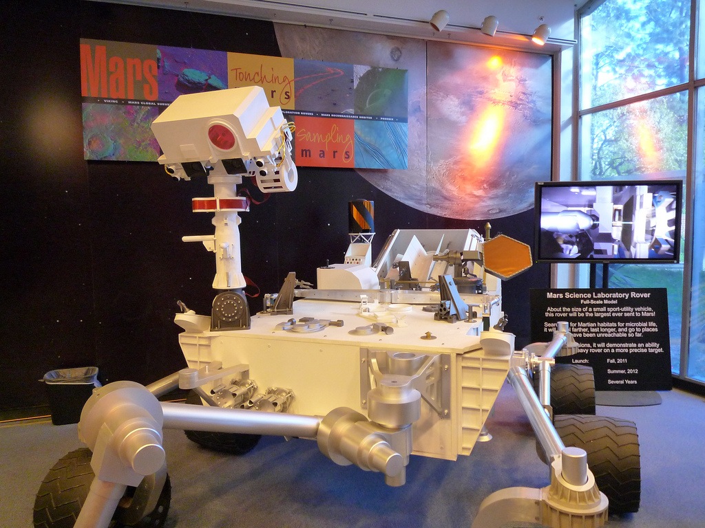 Mars Science Laboratory Rover Model - Atlas Obscura Blog - Trevor David