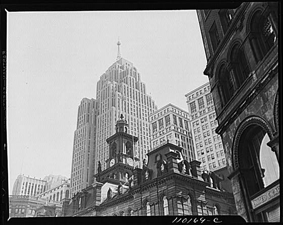 Detroit City Hall in 1942 - Atlas Obscura Blog's Photo History of Detroit