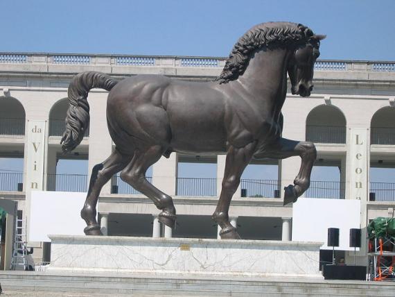 Leonardos Horse Milan