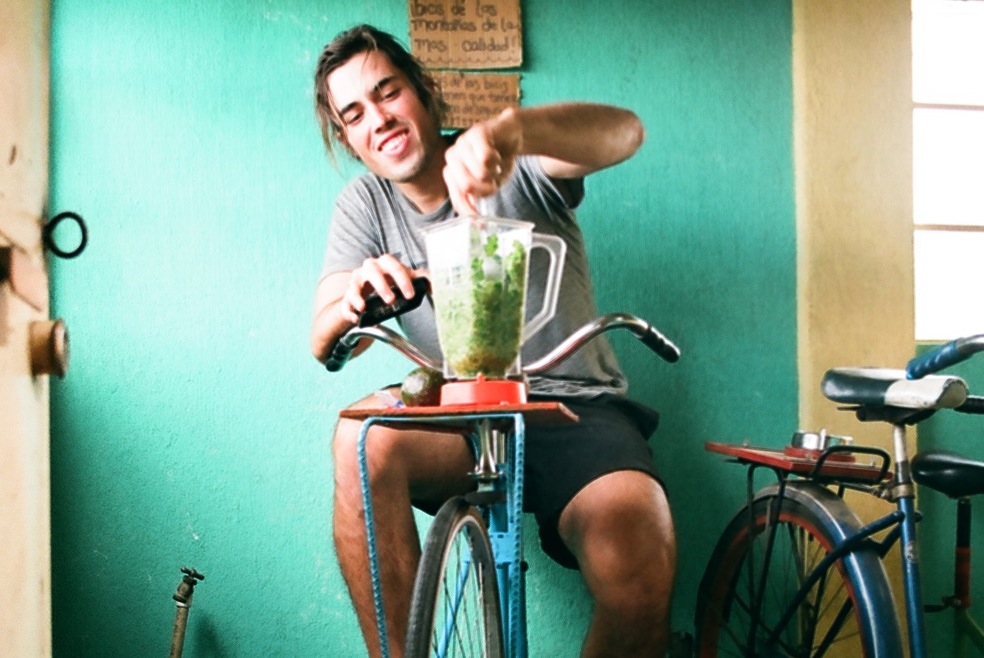 Maya Pedal Salsa Verde Blender - Vincent Levy - Atlas Obscura Blog