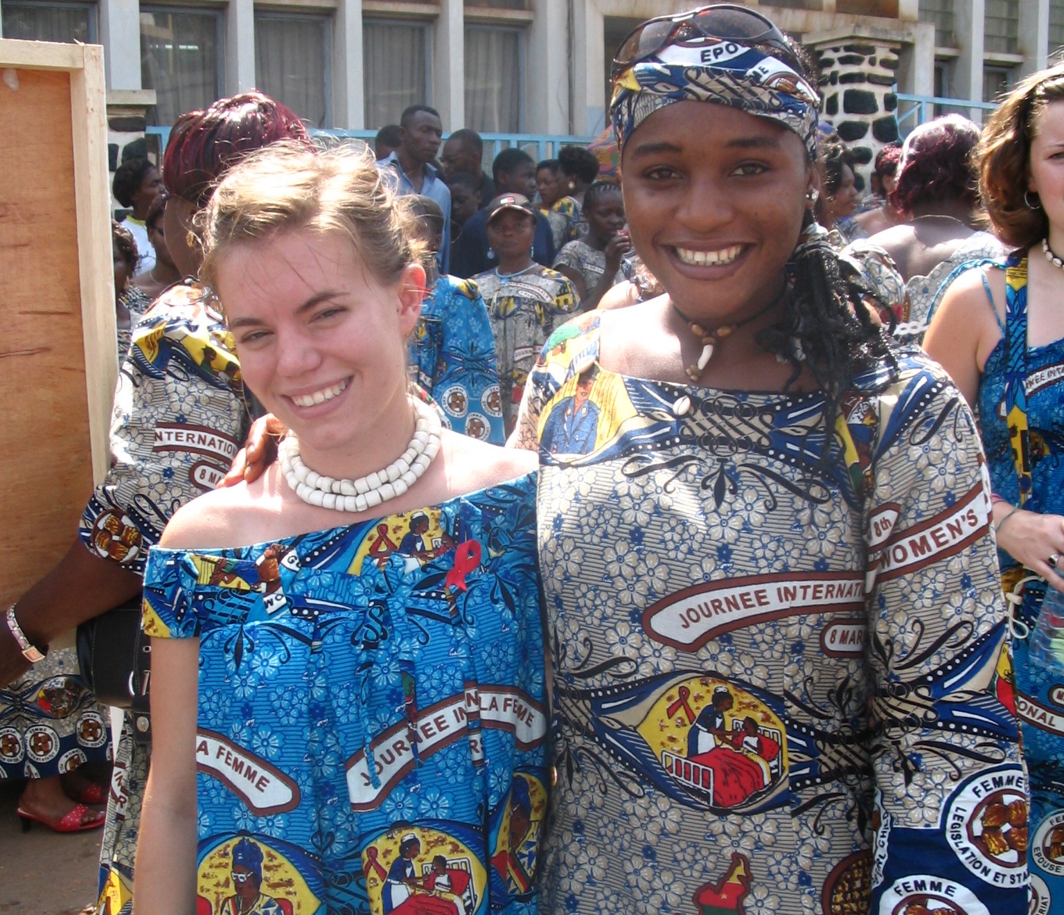 International Women's Day - Yaounde Cameroon 2005 - Sarah Brumble